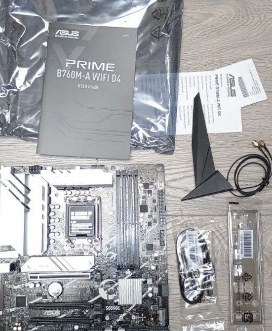 Материнська плата ASUS Prime B760M-A WFI D4. Київ - фото 4