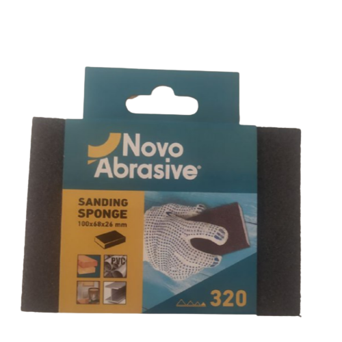 Губка шліфувальна 100*68*26мм P320 NovoAbrasive Житомир - фото 4