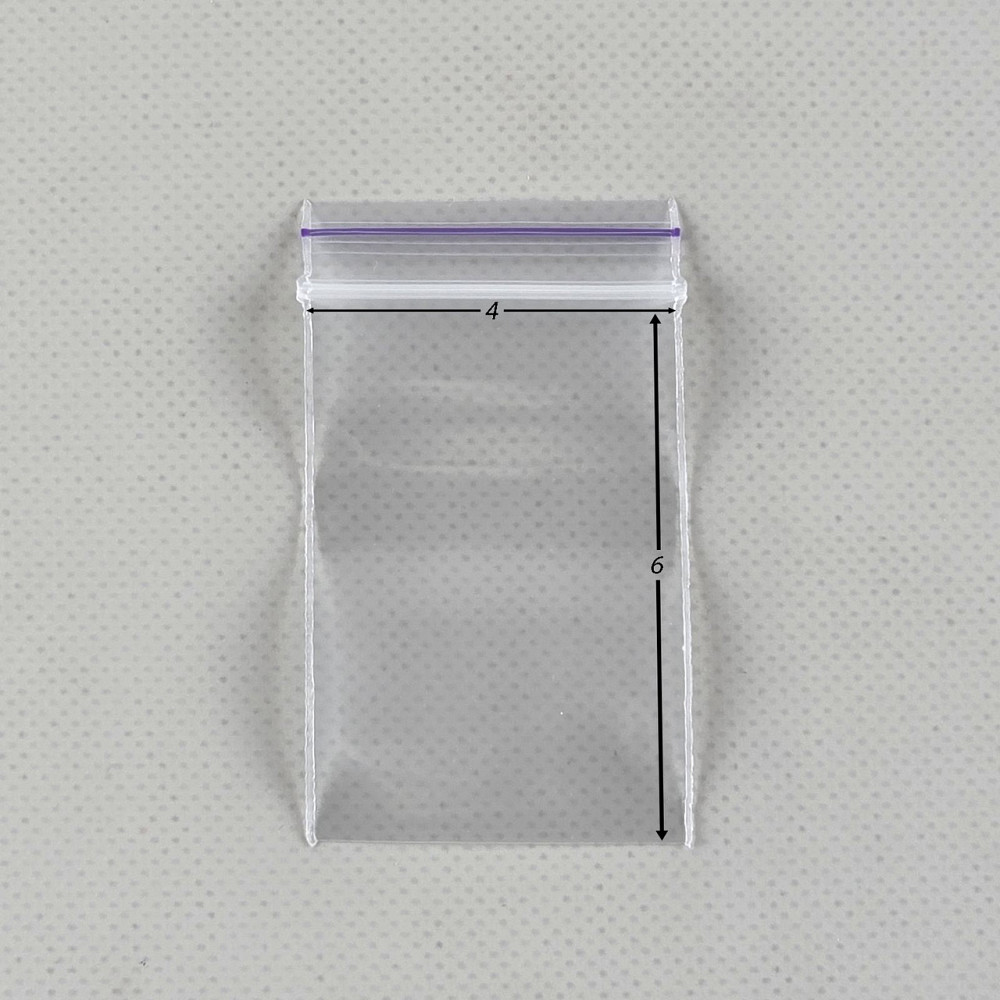 Герметичные пакеты zip lock для мелких деталей и хранения 4x6 (100шт) (1 пачка) Харьков - изображение 3