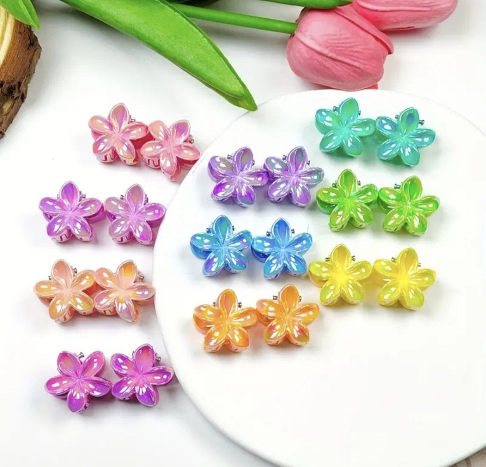 Комплект заколок квітки 20 шт (2,5 см) Сміла - фото 1