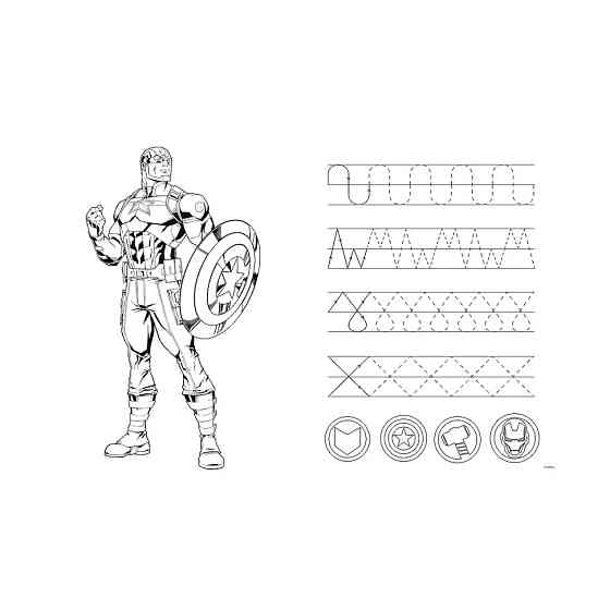 Детские пазлы SUPER МАХІ Marvel 