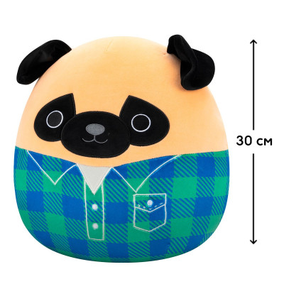 М&apos;яка іграшка Squishmallows Мопс Принц 30 см (SQCR06622) Вінниця - фото 2