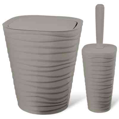 Набір для ванної кімнати Planet Household Welle 2 предмети лате (6901) Вінниця