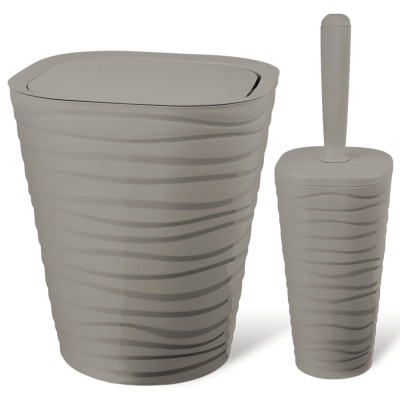 Набор для ванной комнаты Planet Household Welle 2 предмета латте (6901) Винница - изображение 1