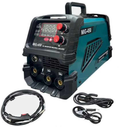 Зварювальний апарат DOMOTEC MIG-450 26.4kVA (MIG, TIG, MMA) інверторний для професійного зварювання Одеса