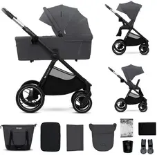 Детская коляска Wielofunkcyjny wózek dziecięcy NEA 2 ciemnoszary Киев - изображение 1