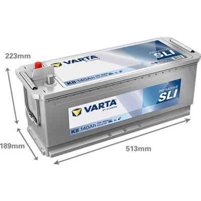 Аккумулятор автомобильный Varta ProMotive 140Ah бокова(+/-) (800EN) K8 з нижн. бурт (640400080) Винница