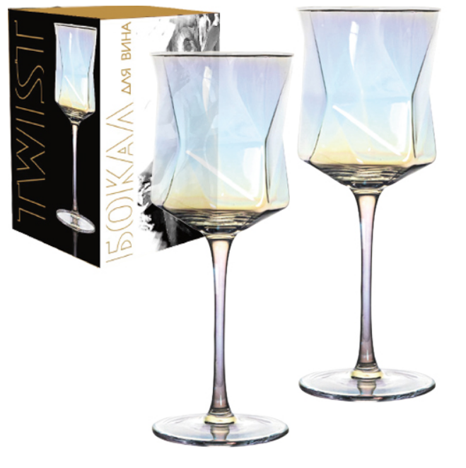 Келих Twist 420мл для вина 7051-05 S&T Житомир - изображение 1