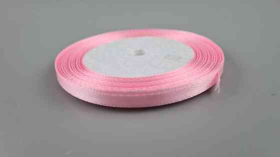 Стрічка атласна для повітряних куль і подарунків 0,6 см (23 метри) айворі (1 пачка) Харків