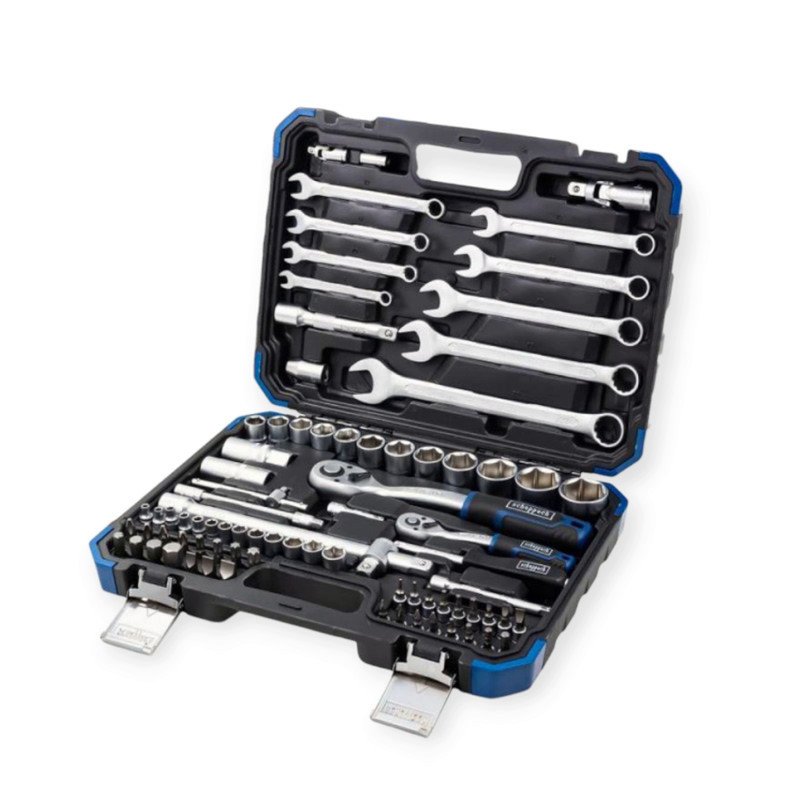 Набір інструменту 1/2", 1/4" 82 шт з бітами, ключами Scheppach Мукачево - фото 2