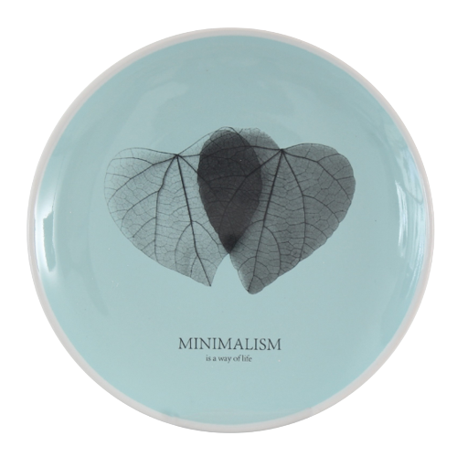 Тарілка десертна Minimalism 17,8см HTK-010 блакитний LIMITED EDITION Житомир