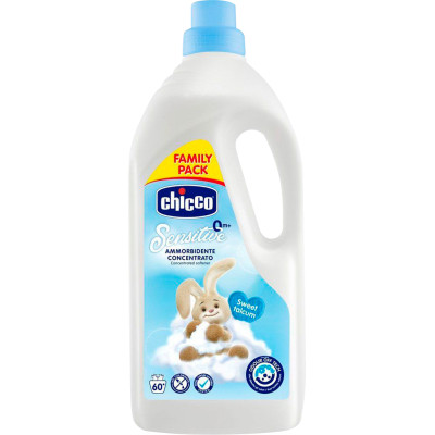 Кондиціонер для білизни Chicco Sensitive Sweet Talcum пом'якшувач тканин 1.5 л (8058664122455) Вінниця - фото 1