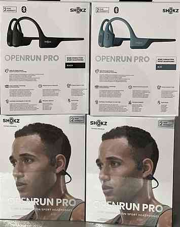 Безпроводные спортивные Наушники: Shokz OpenRun Pro Blue Харьков