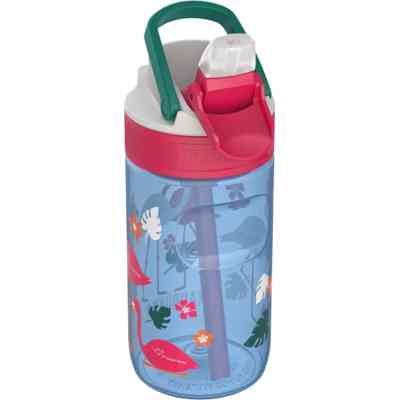 Бутылка для воды Kambukka Lagoon 400 мл Blue Flamingo синій/фуксія (11-04052) Винница