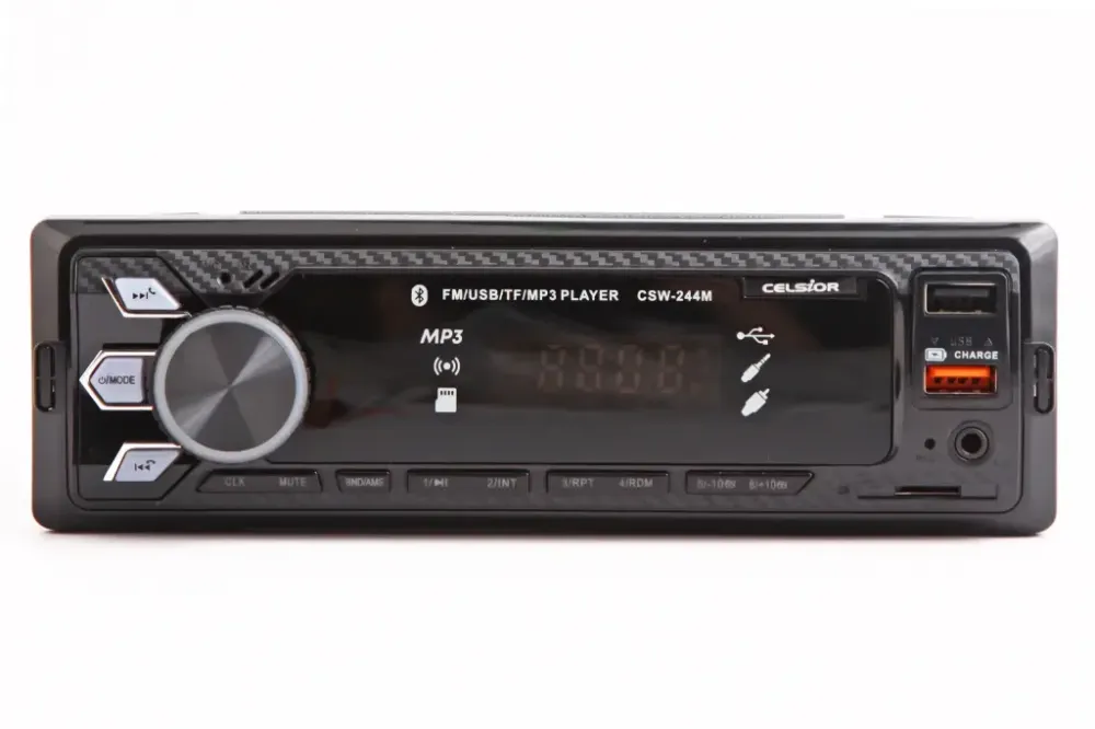Автомагнітола Celsior CSW- 244M RGB BT/USB+USB Charge/MicroSD/ISO/доп. розєм (без радіатора) Вінниця - фото 1