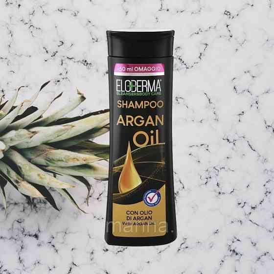 Шампунь для волос с аргановым маслом Eloderma Shampoo With Argan Oil For Damaged Hair Виноградов
