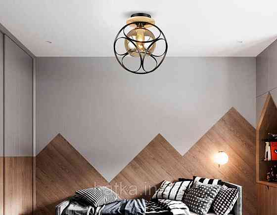 Люстра підвісна в стилі лофт Sirius B N4783/1H BK Київ