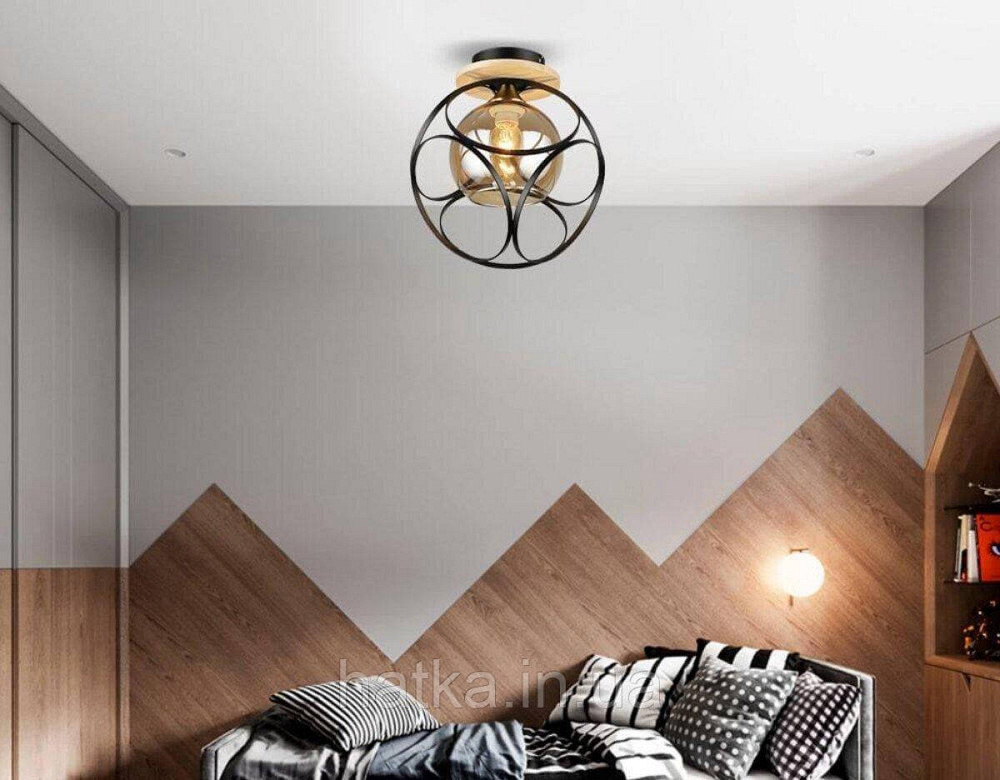 Люстра подвесная в стиле лофт Sirius B N4783/1H BK Киев - изображение 2