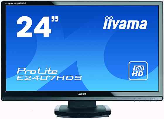 Монітор 24" Iiyama E2407HDS Black клас "Б" Луцьк