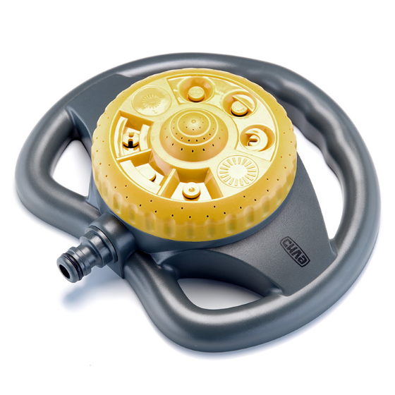 Дощувач-розпилювач 8-ми режимний на пластиковій базі СИЛА Житомир