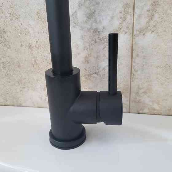 Змішувач для кухні високий VOLLE CRUZE de la noche чорний 1547.110104 Київ