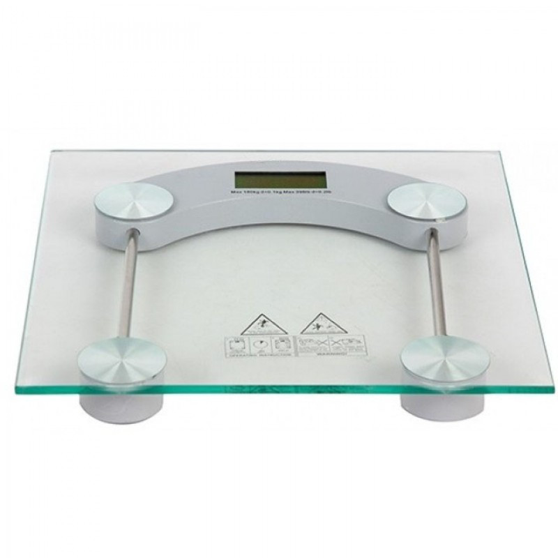 Ваги для підлоги DOMOTEC 2003B/2005D 150кг скляні, з автовідключенням на батарейці Одеса - фото 3