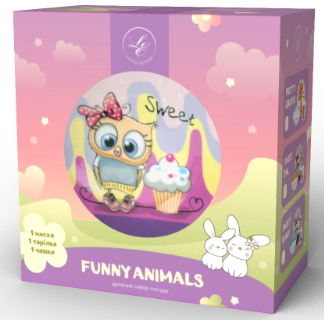 Дитячий набір LIMITED EDITION SWEET OWL, 3 предмета (6400434) Київ