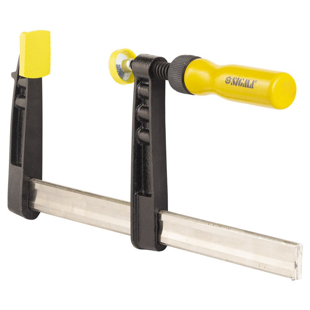 Струбцина столярная тип F 300×120мм DIN 5117 SIGMA (4242461) Ровно - изображение 6