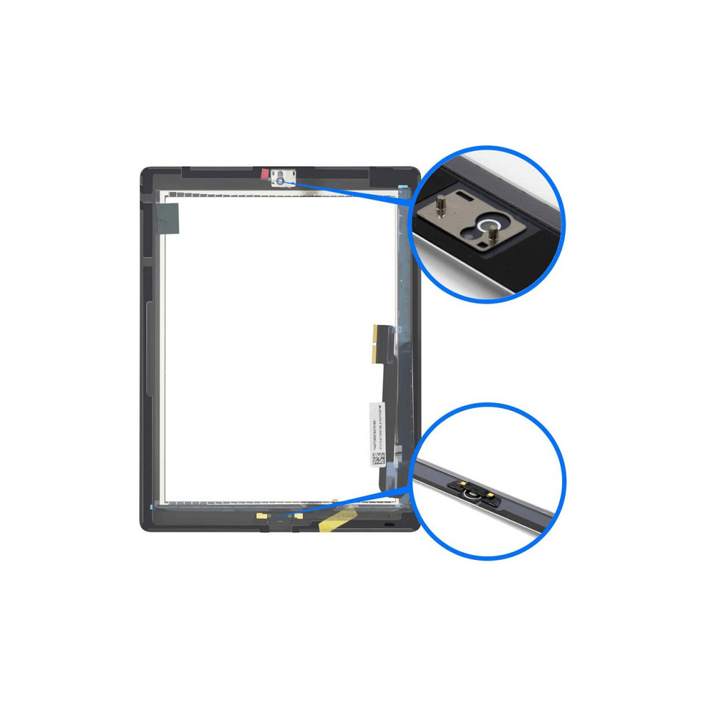 Сенсорний екран та дисплей MMOBIEL для iPad 4 9.7 дюйма Чорний скло 9H Smart Sleep/Wake з рамкою та комплект інструментів Київ - фото 6