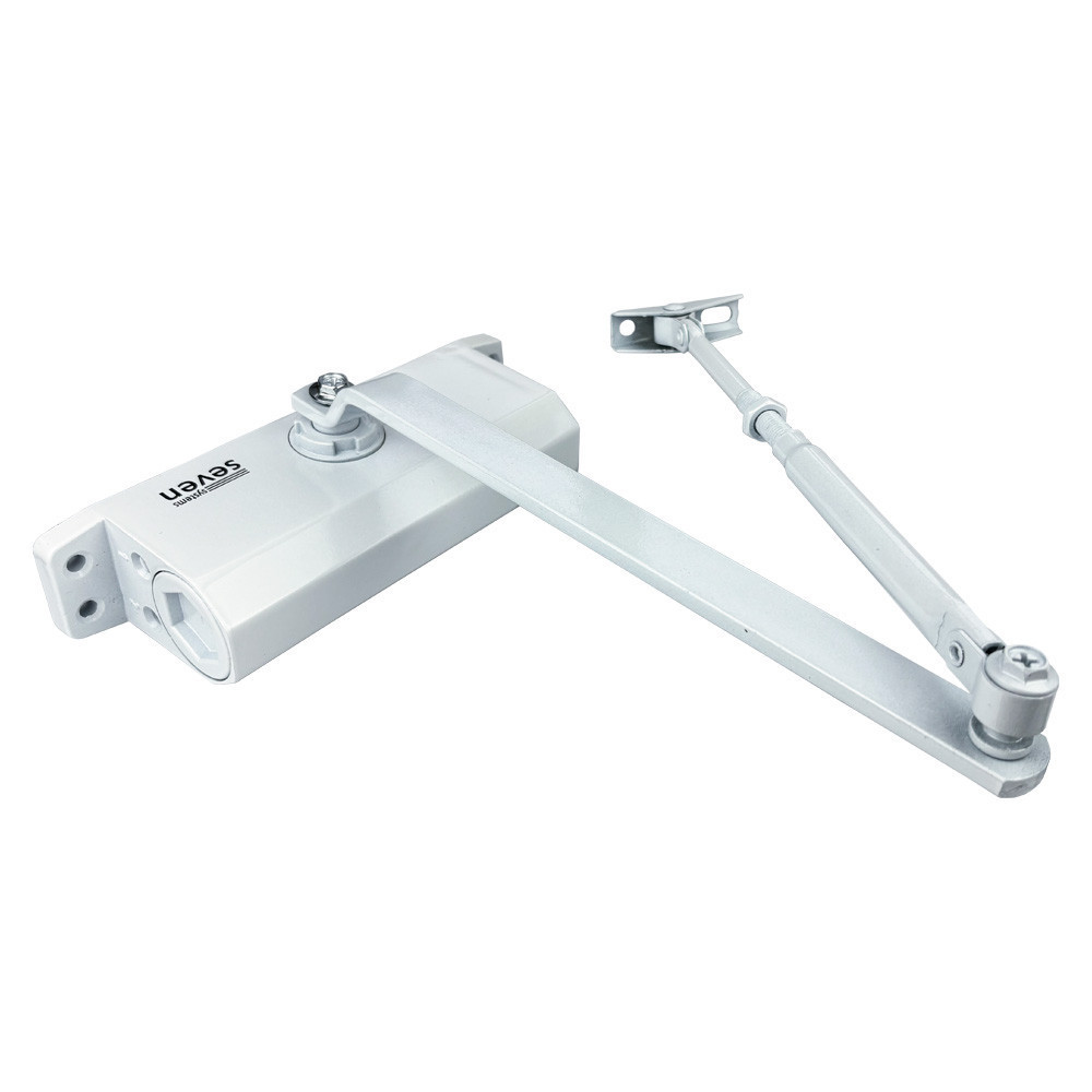 Доводчик дверей 45-75 кг SEVEN DC-7743 white Київ - фото 16