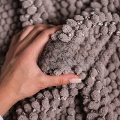 Килимок для ванної 70*120 см Ананас опаловий Даріана Житомир - фото 4