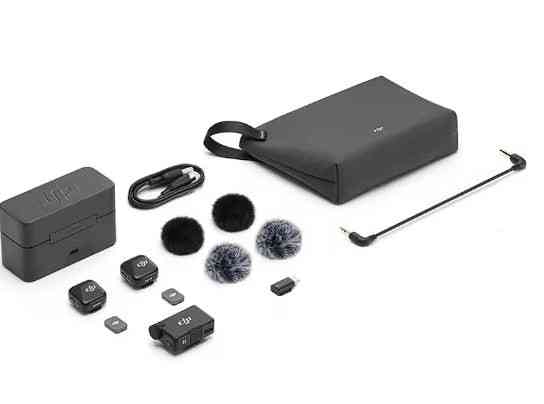 Бездротовий мікрофон DJI Mic Mini подвійний 2 TX + 1 RX + Case Type-C для iPhone Android Action 5 Pocket 3 Київ