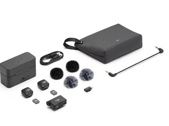 Бездротовий мікрофон DJI Mic Mini подвійний 2 TX + 1 RX + Case Type-C для iPhone Android Action 5 Pocket 3 Київ - фото 4