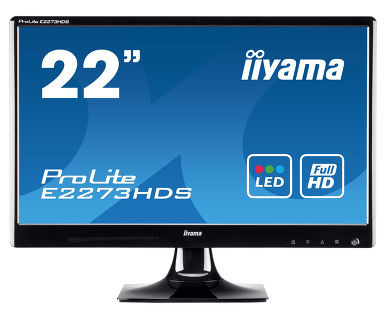 Монітор 21.5" Iiyama E2273HDS (PL2273HD) Black клас "Б" Луцьк - фото 1