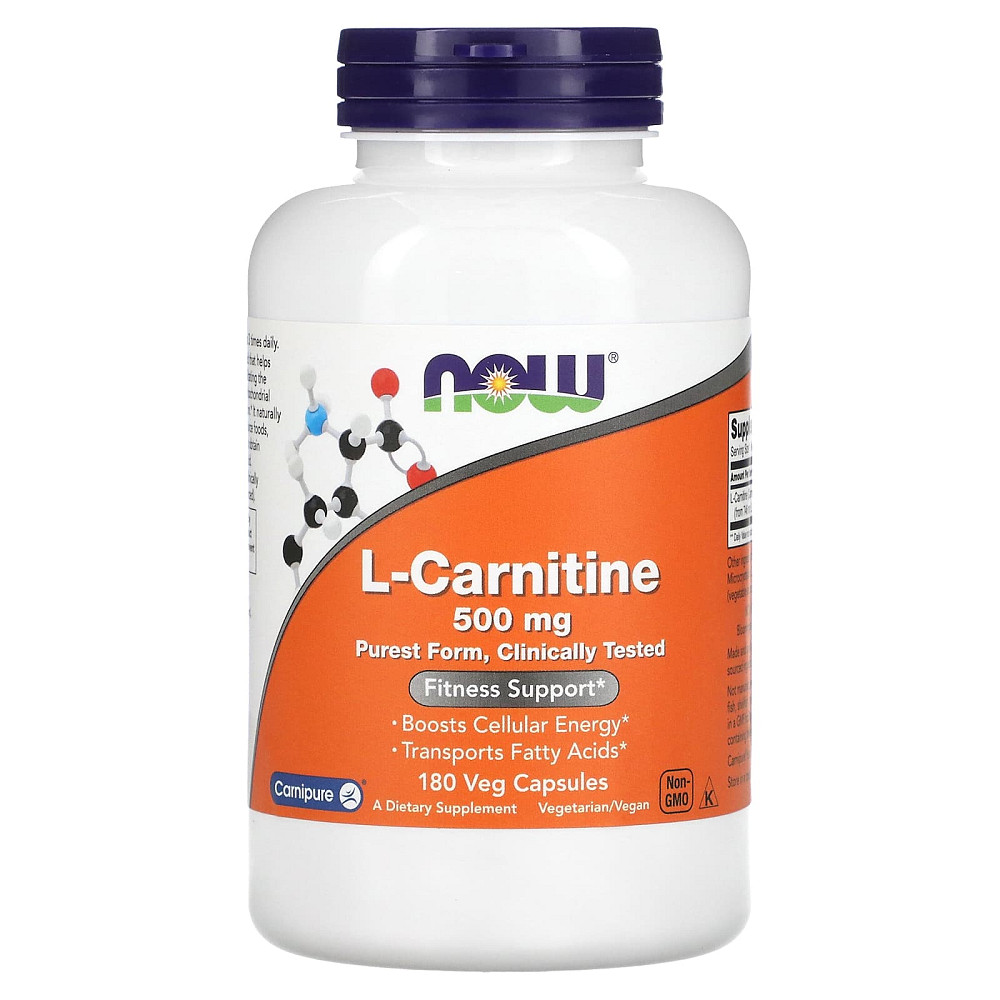 Л-Карнитин (L-Carnitine) 500 мг 180 капсул Київ - фото 2