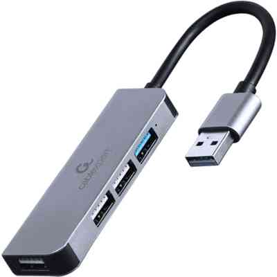 Концентратор Cablexpert USB-A to 1 х USB 3.1 Gen1 (5 Gbps), 3 х USB 2.0 (UHB-U3P1U2P3-01) Вінниця