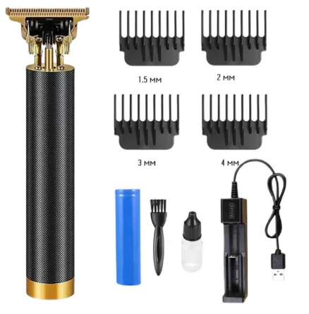 Триммер для бороды и усов T9, 4 насадки Днепр