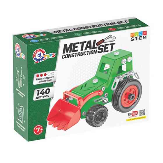 Дитячий металевий конструктор 1799TXK 140 деталей Вінниця