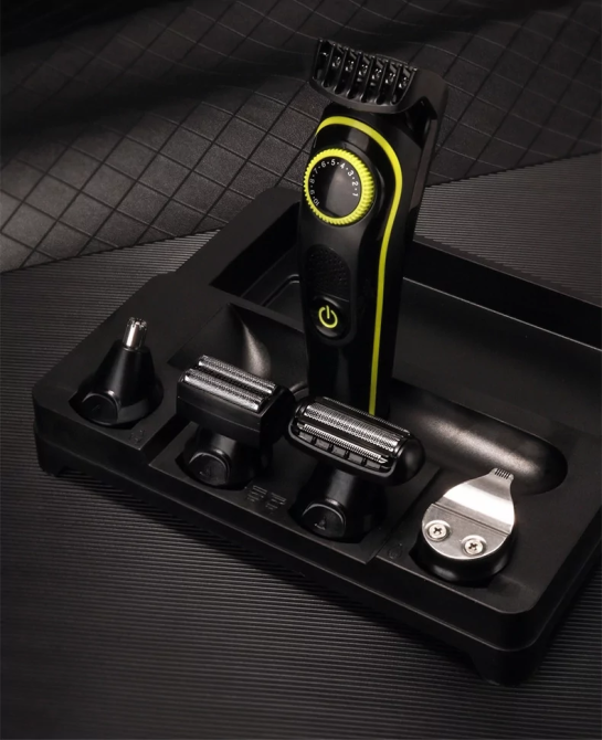 Универсальная машинка для стрижки Kemei Km-696 Стайлер Киев - изображение 7