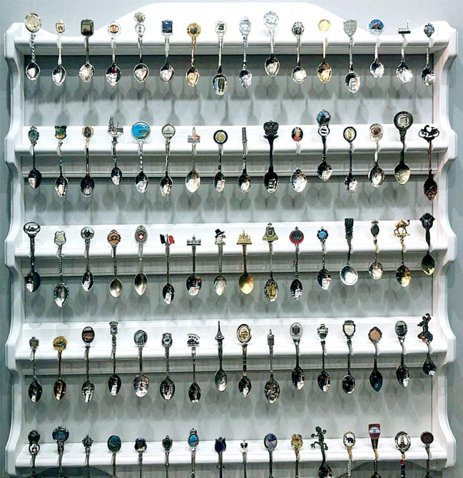 Полиця для колекції ложок "Белок" зефір Миколаїв - фото 1