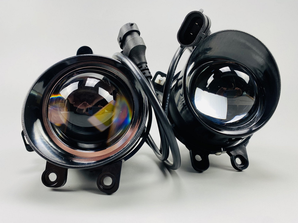 Світлодіодна фара LED для мотоцикла, водонепроникна автомобільна мотоциклетна протитуманна Мукачево - фото 1