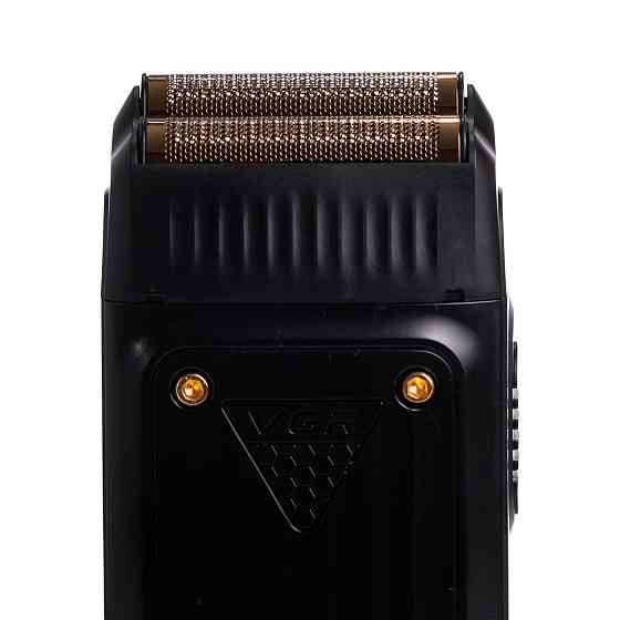 VGR Електробритва чоловіча шейвер з подвійним лезом та LED-дисплеєм VGR V-363 Коломия