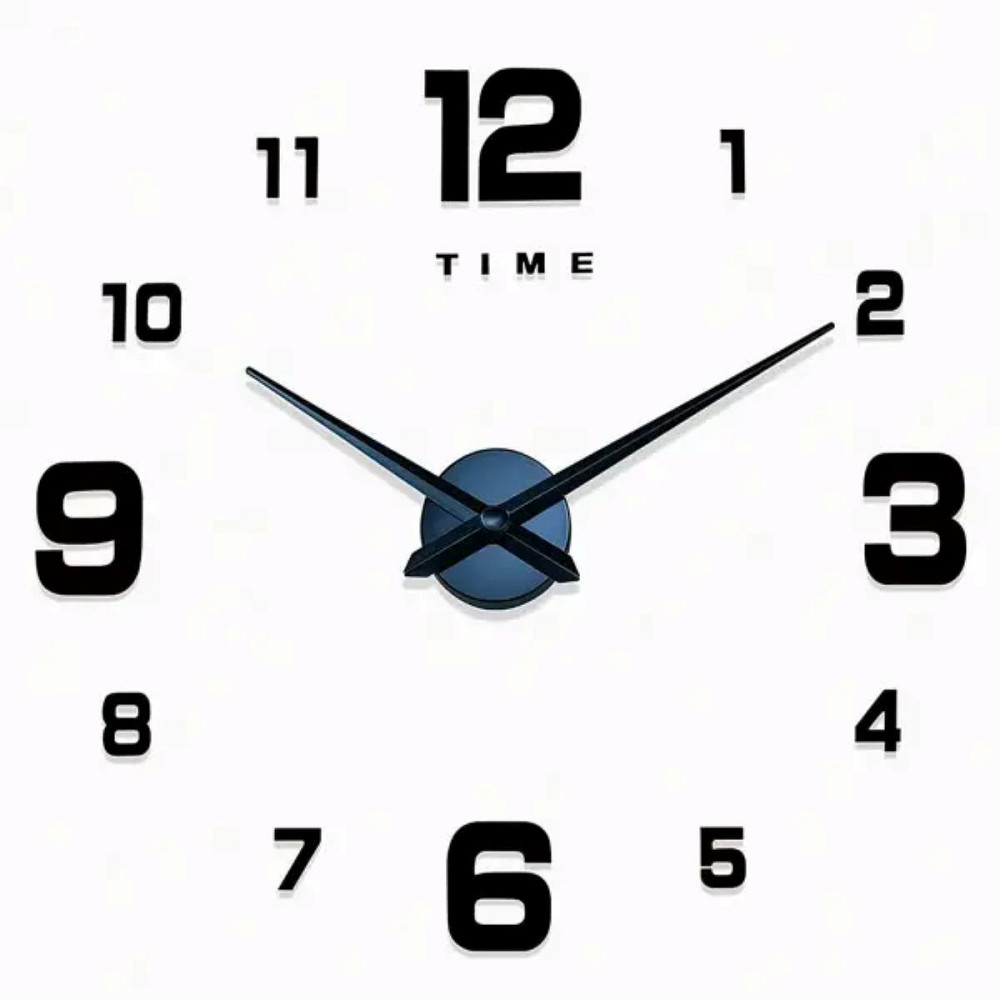 Yiwu Годинник настінний діаметр 10 см круглий на кухню в стилі лофт HP-3Y-1B Коломия - фото 1