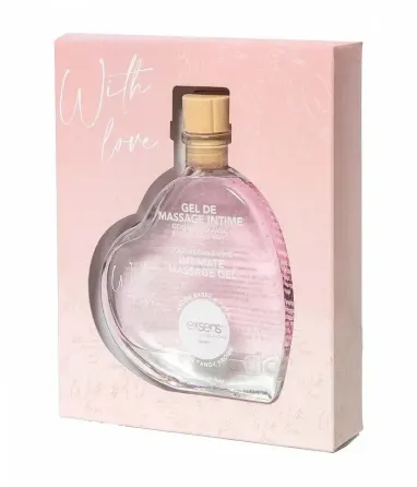 Масажна олія EXSENS With Love Cotton Candy 50мл розігріваюча, без цукру, їстівна Львів