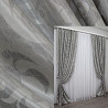 Комплект готових штор VR-Textil Жакард Вензель № 293ш Сірий 100х270 см 2 шт (31-040)