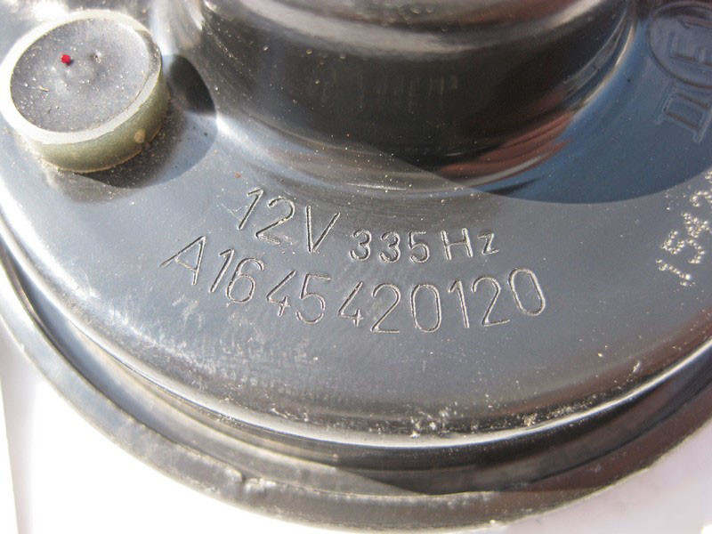 Mercedes-Benz  A1645420220 Звуковий сигнал сигналізації низькочастотний ML W164 GL X164 Одеса - фото 4