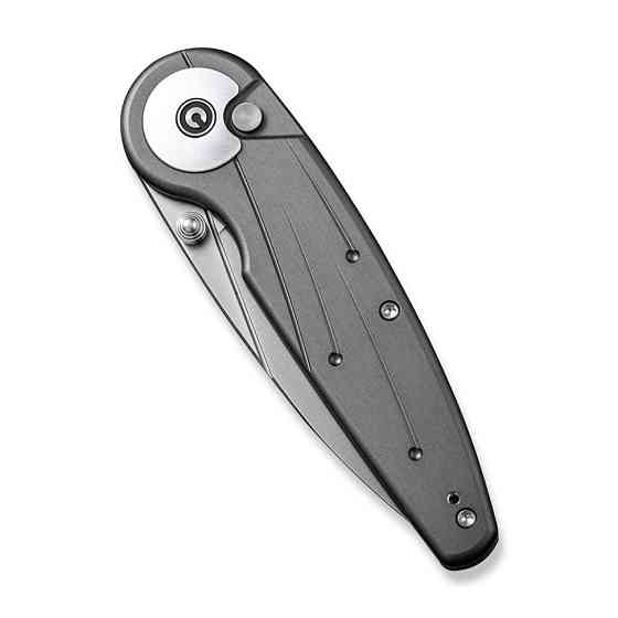 Нож складной туристический Civivi Starflare, (8.4 см) Nitro-V / Aluminum серый Киев