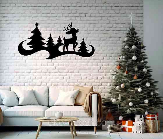 Декоративное настенное Панно «Олень», Декор на стену Киев