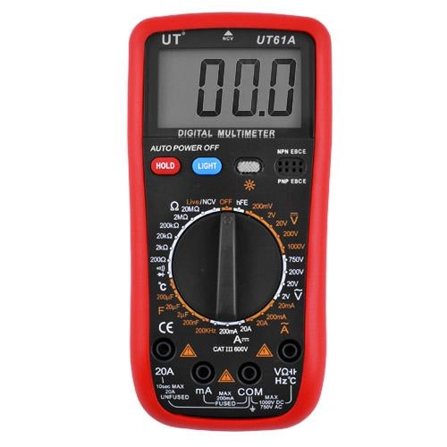 Цифровий мультиметр тестер (UT) VC61A Digital з термопарою Вінниця