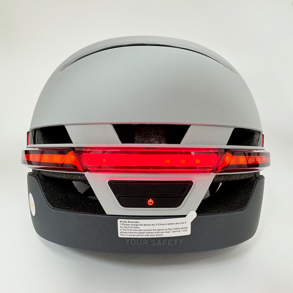 Шлем Livall BH51M NEO с музыкой и Bluetooth, серый Киев - изображение 8